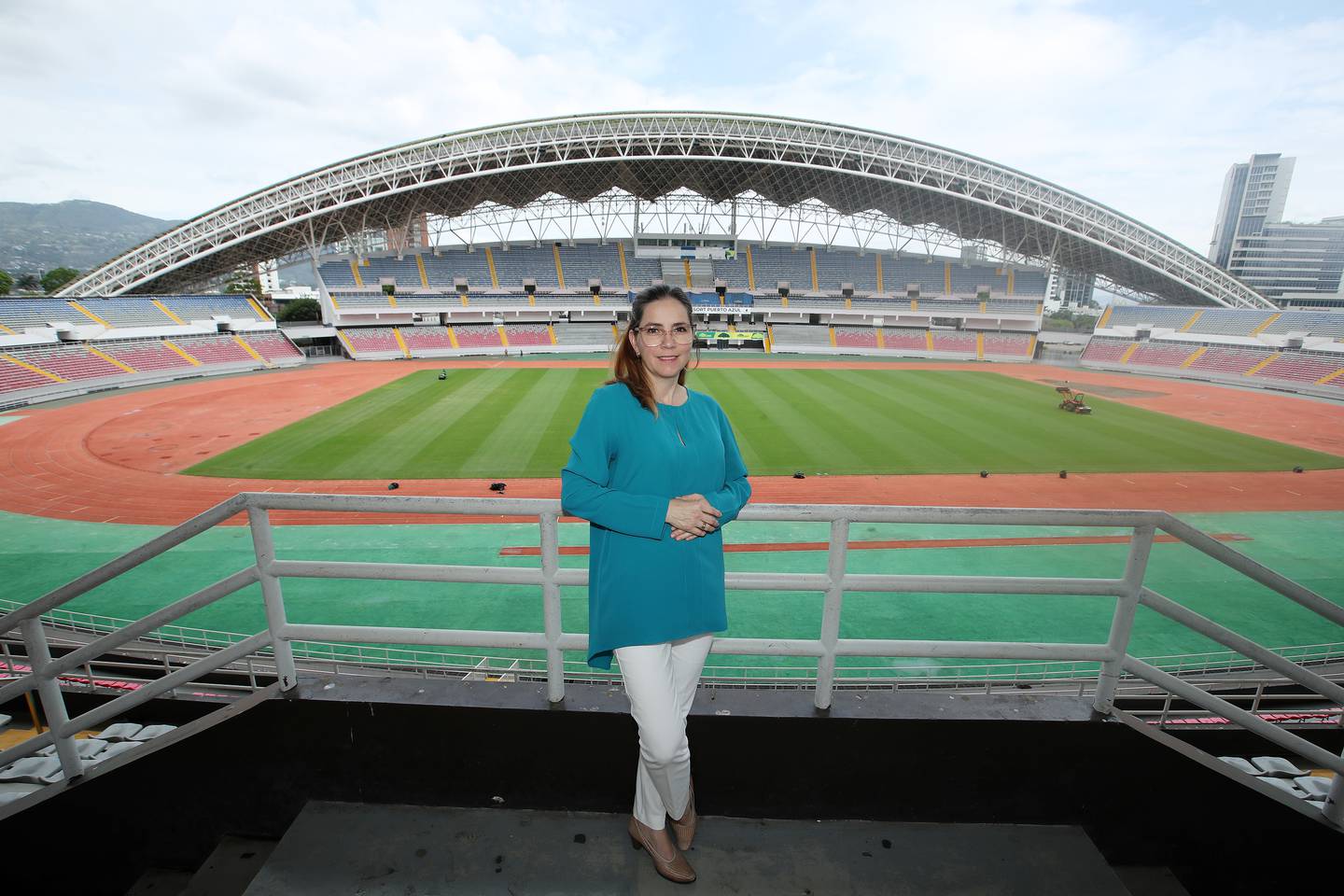 Diana Posada Solís Gerenta General del estadio Nacional / foto John Durán